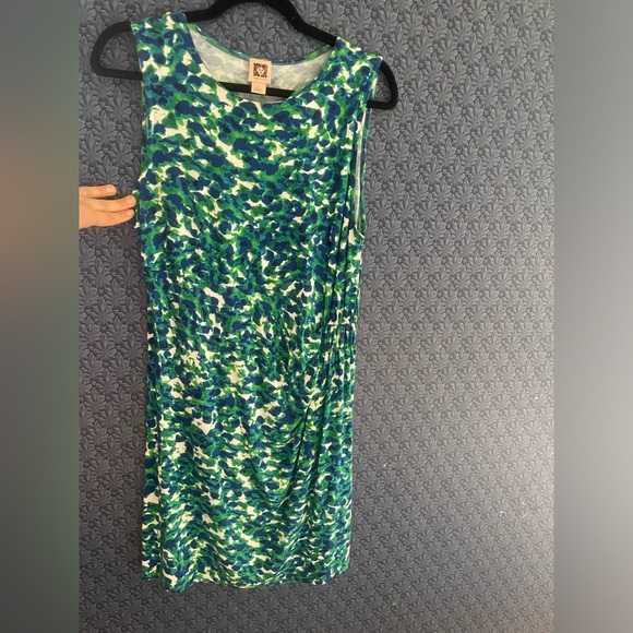 Anne Klein Size Large Sleeveless Summer Dress Colourful Feminine Vacation 10/10 - Picture 10 of 12